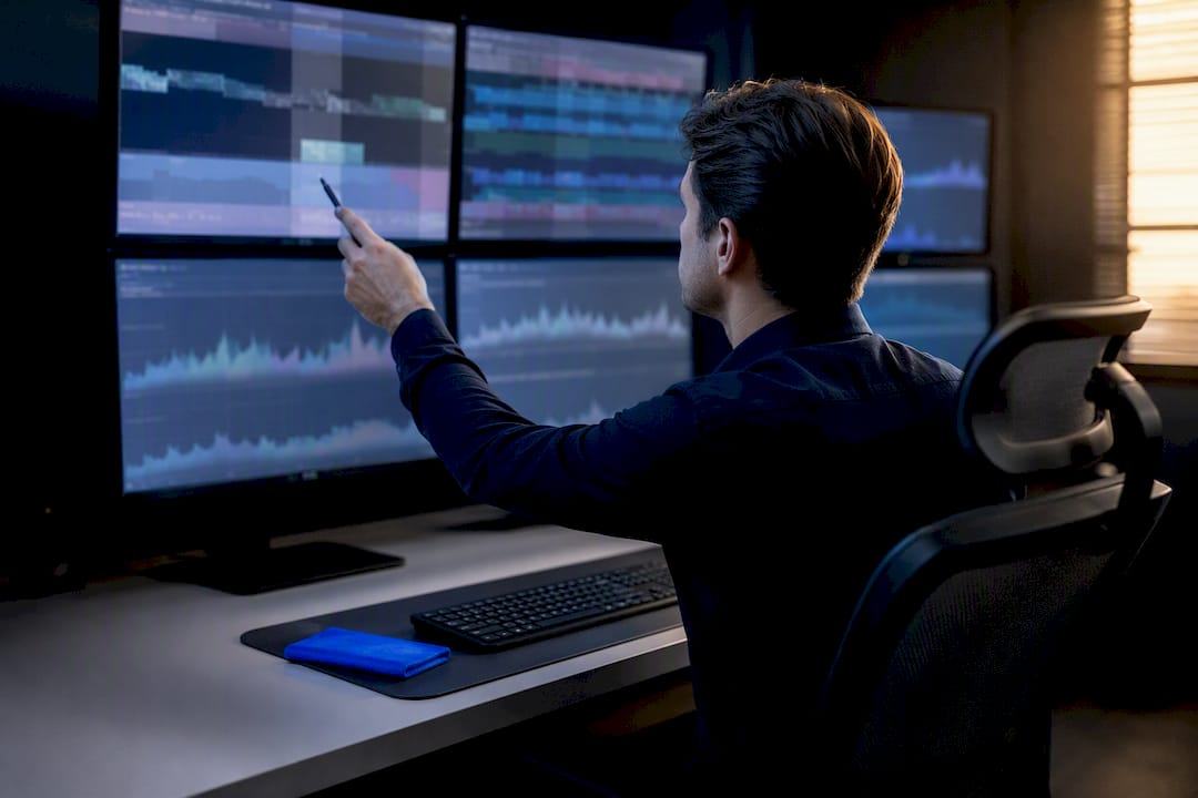 Analyst aligning forex data timestamps