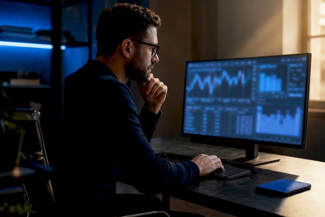 Analyst validating minute-bar market data
