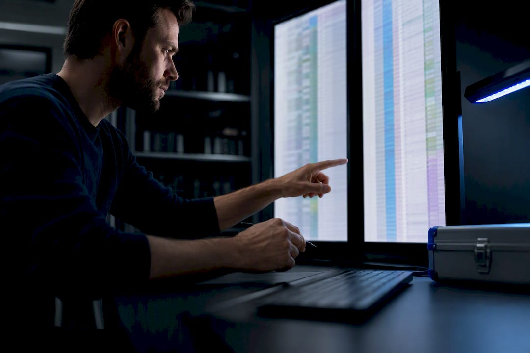 Developer comparing structured market data views